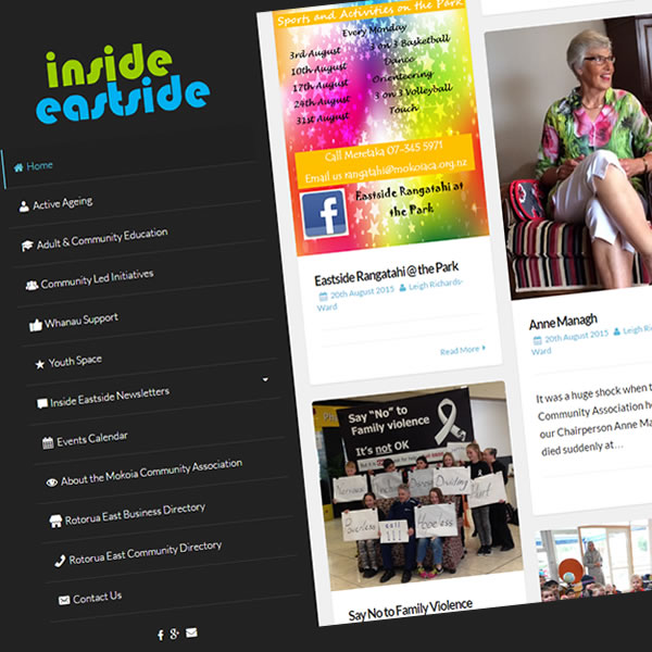 Inside Eastside - Website of the Mokoia Community Association